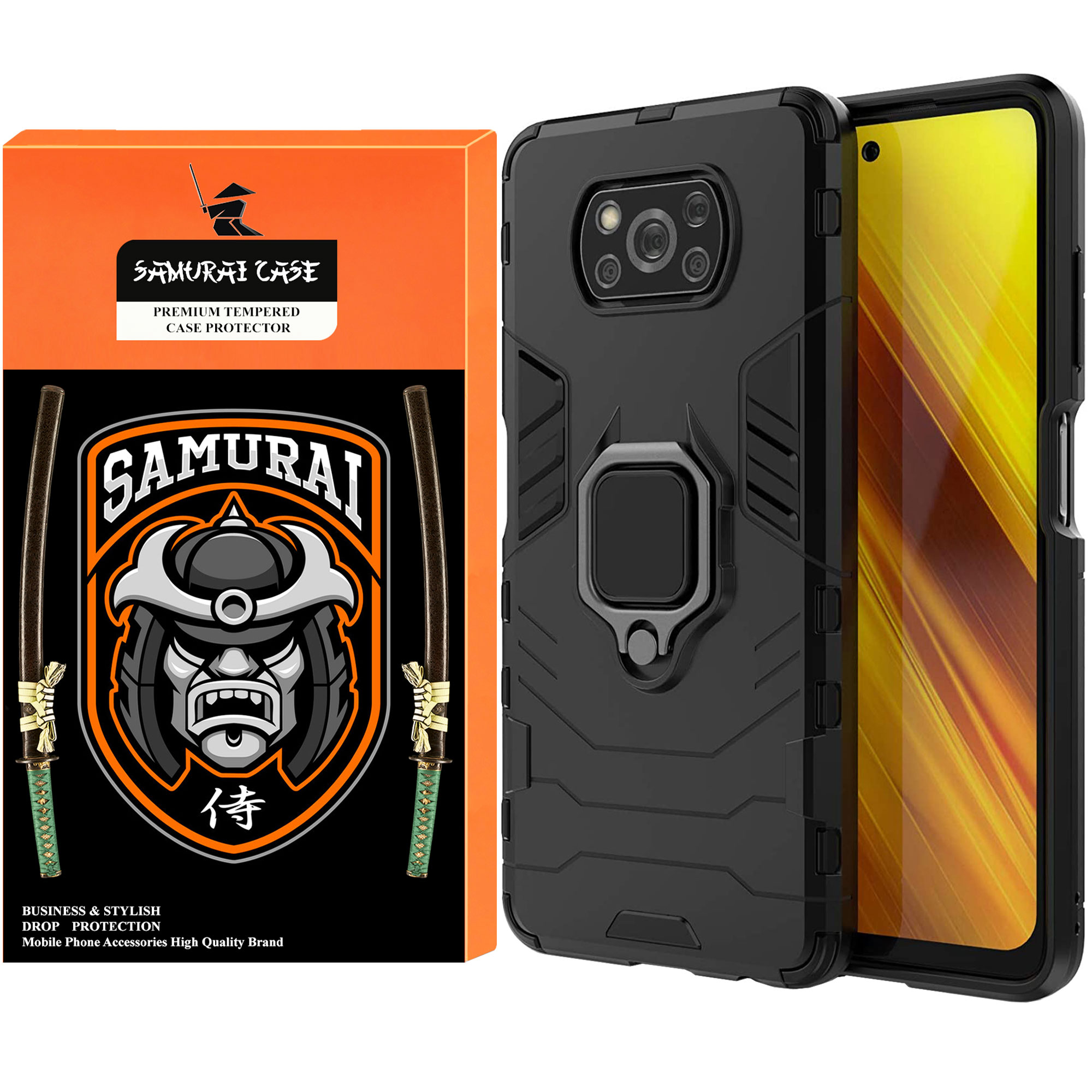 کاور سامورایی مدل ARC مناسب برای گوشی موبایل شیائومی Poco X3 / Poco X3 Pro