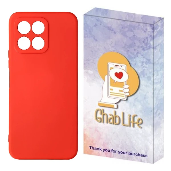 کاور قاب لایف مدل سیلیکونی مناسب برای گوشی موبایل آنر X6a 