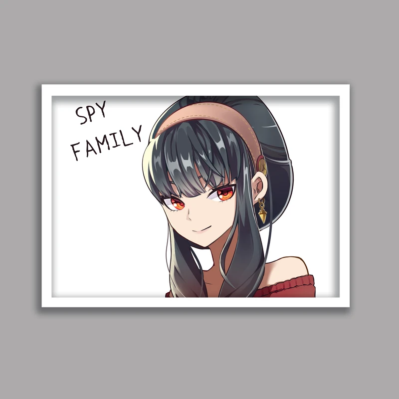 تابلو مدل انیمه اسپای ایکس فمیلی Spy x Family کد LA-G10351