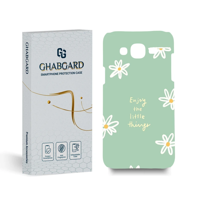  کاور گارد قاب مدل گل مناسب برای گوشی موبایل سامسونگ  galaxy j5 2015