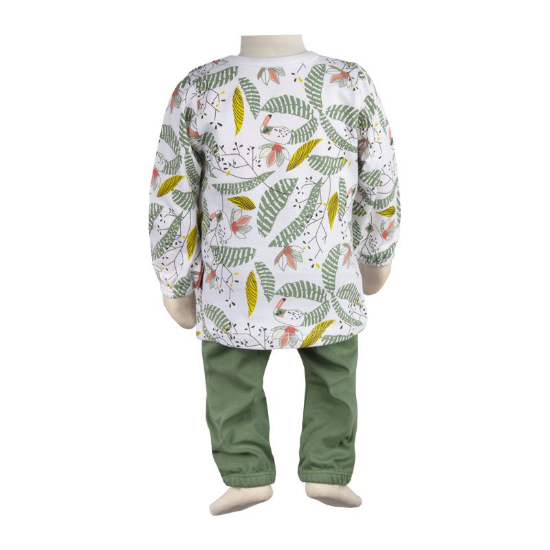 تی شرت آستین بلند نوزادی آدمک مدل طوطی -  - 9