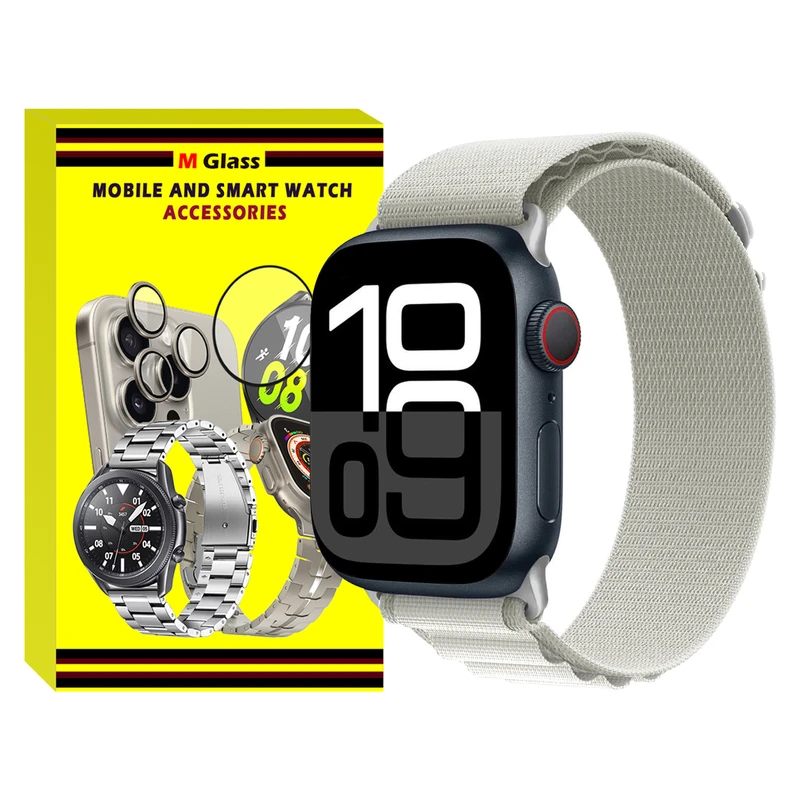 بند ام‌گلس مدل Alpine MG مناسب برای اپل واچ سری 10 سایز 46 میلی متری