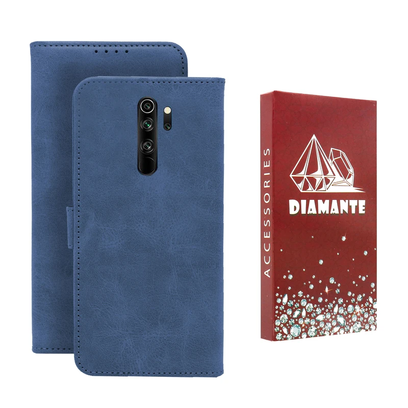 کیف کلاسوری دیامانته مدل Bors Ros مناسب برای گوشی موبایل شیائومی Redmi Note 8 Pro