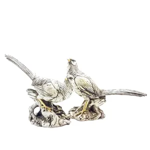 مجسمه طرح مرغ عاشق کد V4512 مجموعه ۲ عددی