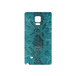 MAHOOT Blue Snake Skin Cover Sticker for Samsung Galaxy Note Edge