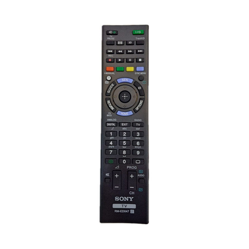 ریموت کنترل تلویزیون سونی مدل RM-ED047 به همراه باتری ریموت کنترل تلویزیون سونی مدل RM-ED047 به همراه باتری