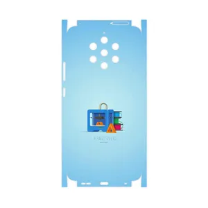 MAHOOT 3D Printer-FullSkin Cover Sticker for Nokia 9 Pureview