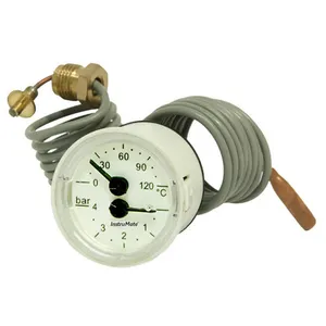 ترمومانومتر پکیج اینسترومیت مدل 1m-40mm رنج 0 تا 4 بار
