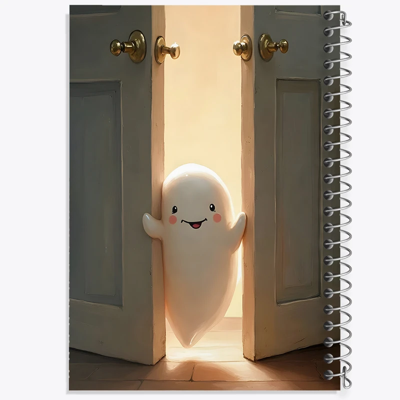 دفتر لیست خرید 50 برگ خندالو طرح روح کوچولو کد F5532