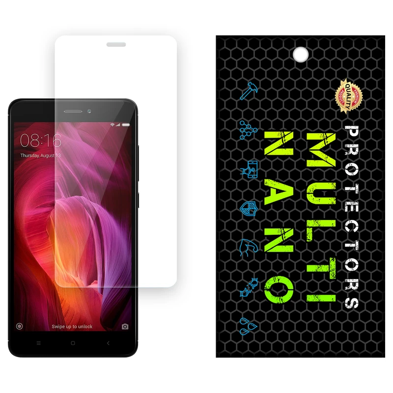 محافظ صفحه نمایش شفاف مولتی نانو مدل X-S1N مناسب برای گوشی موبایل شیائومی Redmi Note 4 (MediaTek)