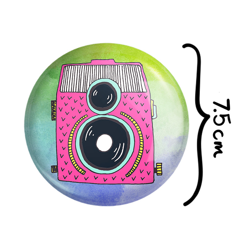 آینه جیبی خندالو مدل دوربین  کد 1711