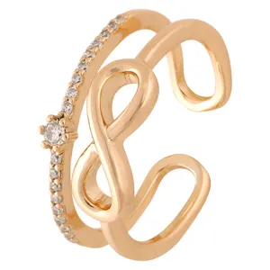 انگشتر زنانه ژوپینگ مدل بینهایت کد R3585