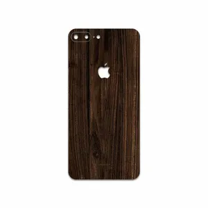 MAHOOT Dark Walnut Wood Cover Sticker for Apple iPhone 8 Plus