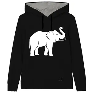 هودی دخترانه 27 مدل فیل کد T10 رنگ مشکی