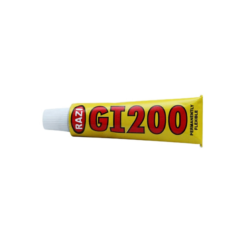 چسب سیلیکون رازی مدل GI200 حجم 250 میلی لیتر بسته 12 عددی چسب سیلیکون رازی مدل GI200 حجم 250 میلی لیتر بسته 12 عددی