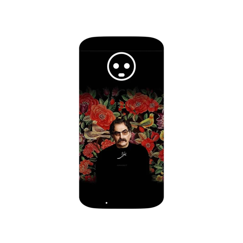 برچسب پوششی ماهوت مدل Shahram Nazeri مناسب برای گوشی موبایل موتورولا Moto G6