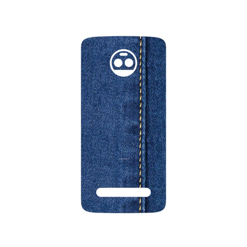 برچسب پوششی ماهوت مدل Fabric Texture 8 مناسب برای گوشی موبایل موتورولا Moto Z2 Force