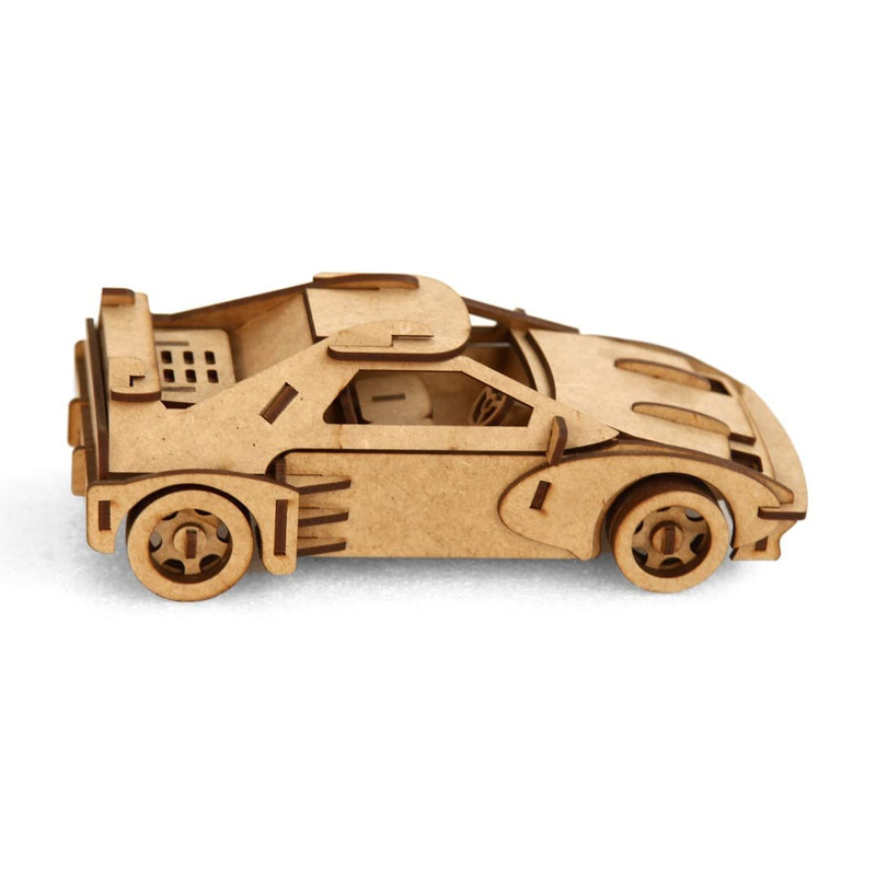 ساختنی مدل ماکت چوبی ماشین کد M55