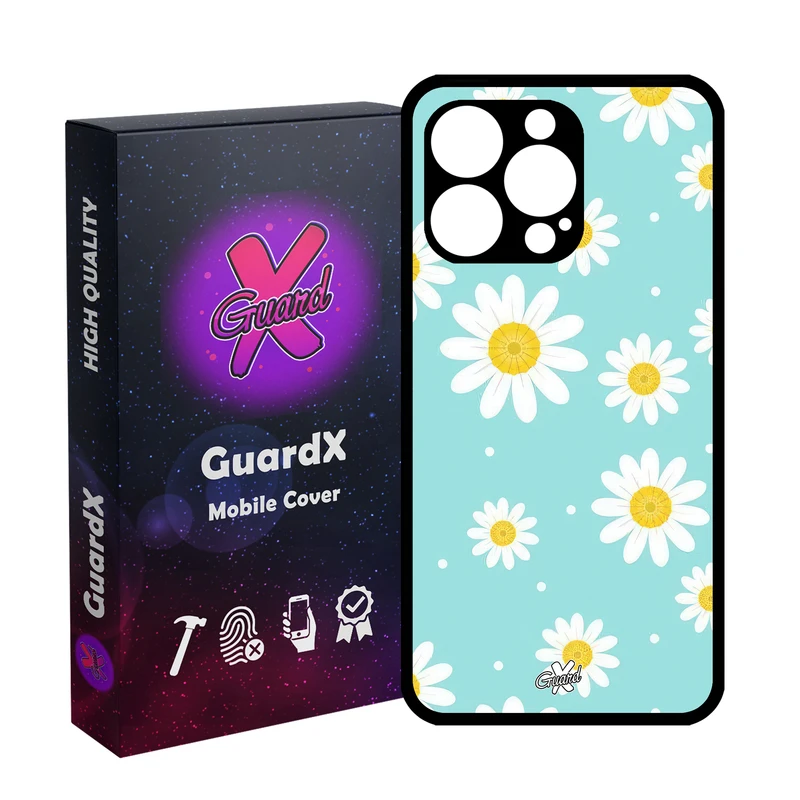 کاور گارد ایکس طرح گل مدل Glass10646 مناسب برای گوشی موبایل اپل iPhone 13 Pro