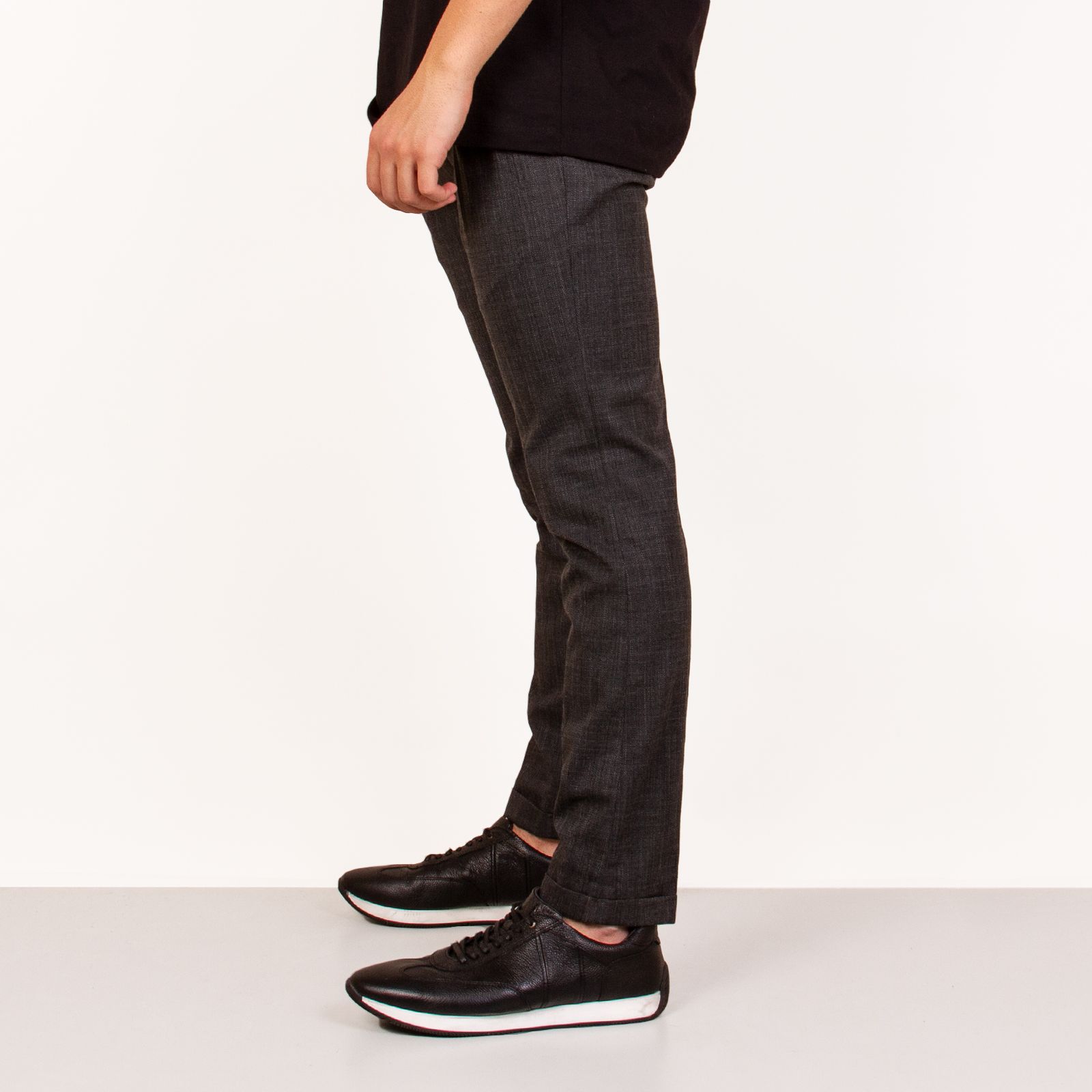 شلوار مردانه ان سی نو مدل فاستونی ال سی رنگ مشکی - - 83