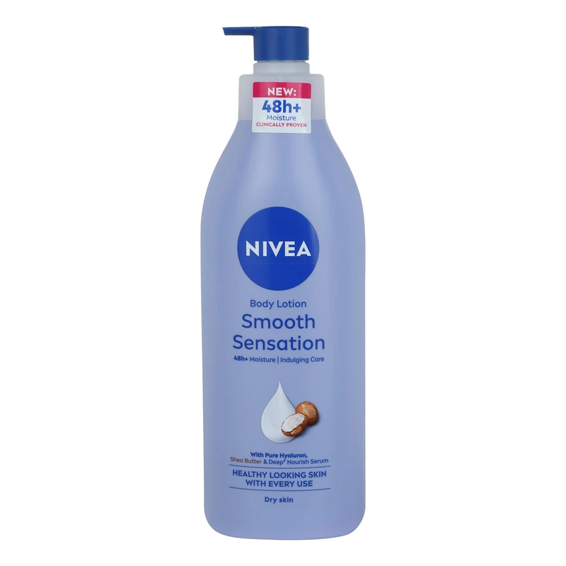 لوسیون بدن نیوآ مدل Smooth Sensation مناسب برای پوست های خشک حجم 400 میلی لیتر