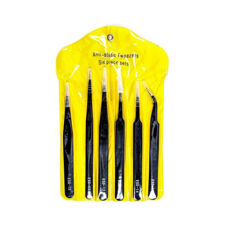 انبر پنس مدل ESD مجموعه 6 عددی