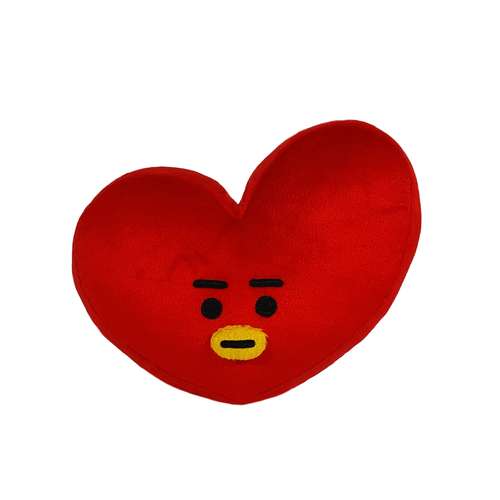عروسک مدل  قلب تاتا کد bt21-BTS طول 20 سانتی متر