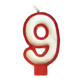 شمع تولد مدل عدد 9