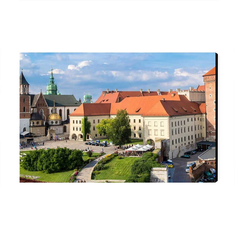 تابلو شاسی عرش طرح گردشگری لهستان مدل قلعه واول کد As5957