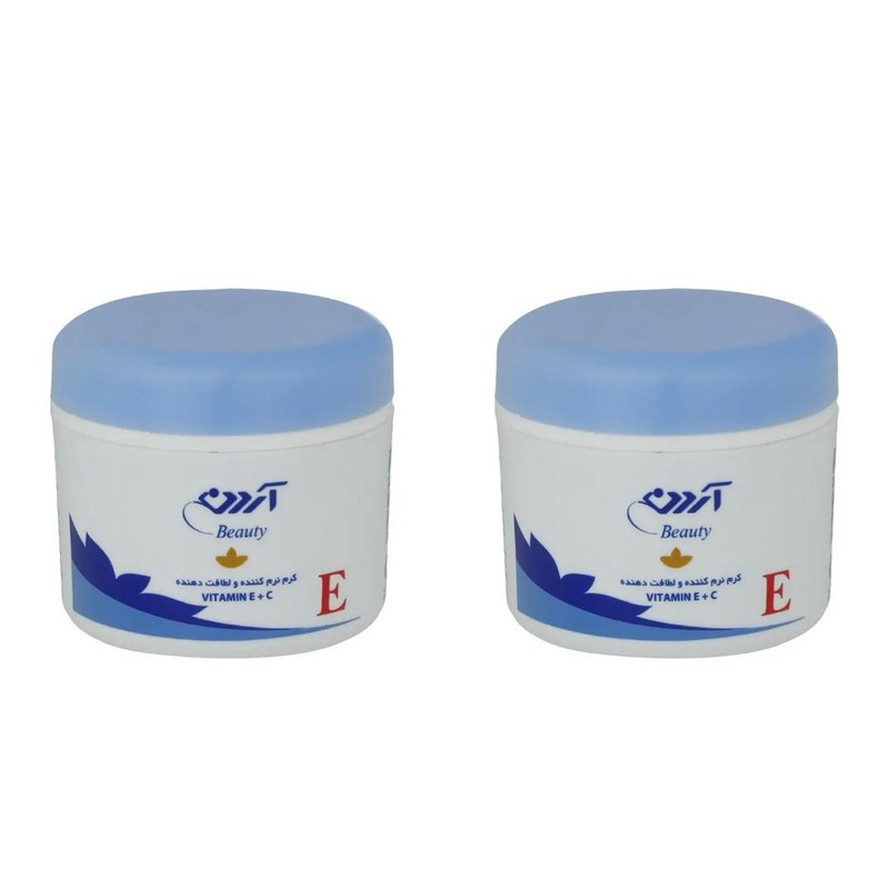 کرم نرم کننده دست و صورت آردن بیوتی مدل Vitamin E+C مناسب انواع پوست حجم 150 میلی لیتر بسته‌ی دو عددی