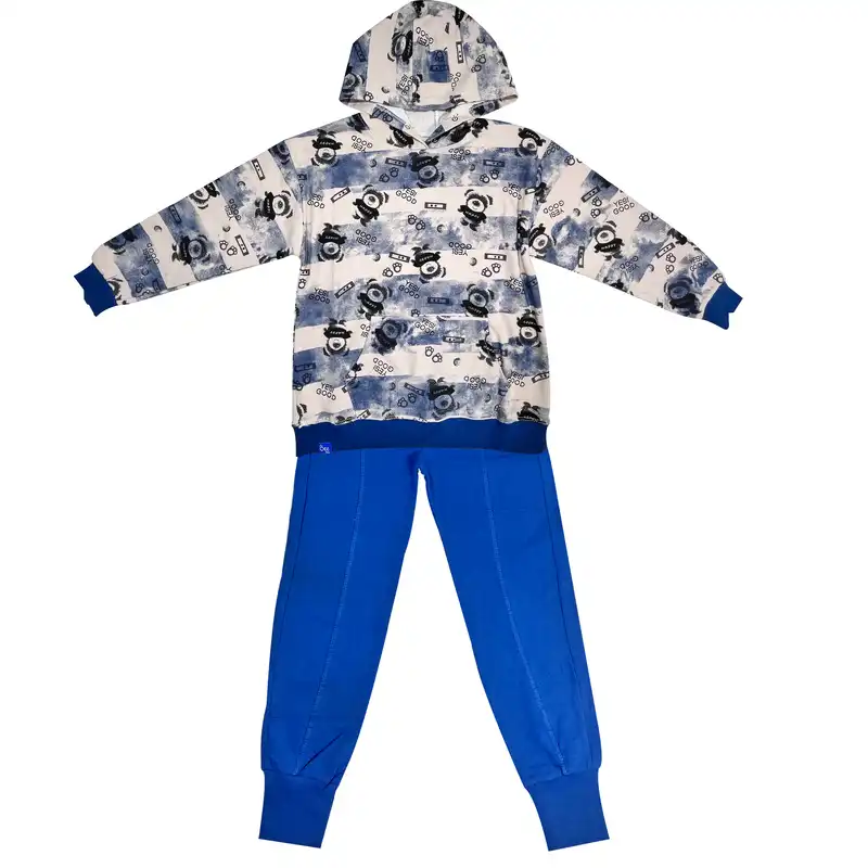 ست هودی و شلوار پسرانه بچه زنبور مدل B733