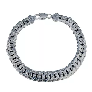 دستبند نقره مردانه کد glsr-620
