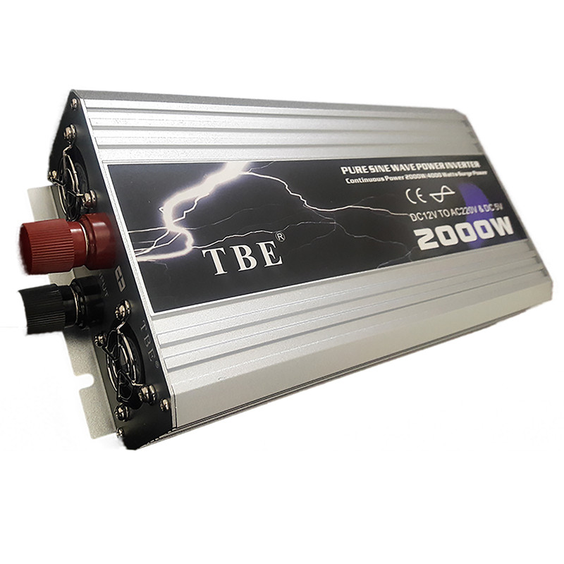 اینورتر تمام سینوسی تی بی ای مدل T12P2000-2 ظرفیت 2000 وات