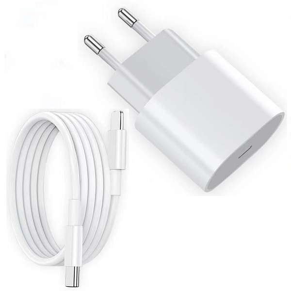 شارژر دیواری 20 وات مدل MAX به همراه کابل USB-C