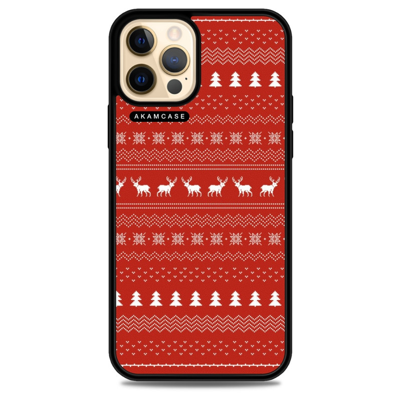 کاور آکام مدل AMCWA12PRO-CHRISTMAS21 مناسب برای گوشی موبایل اپل iPhone 12 Pro