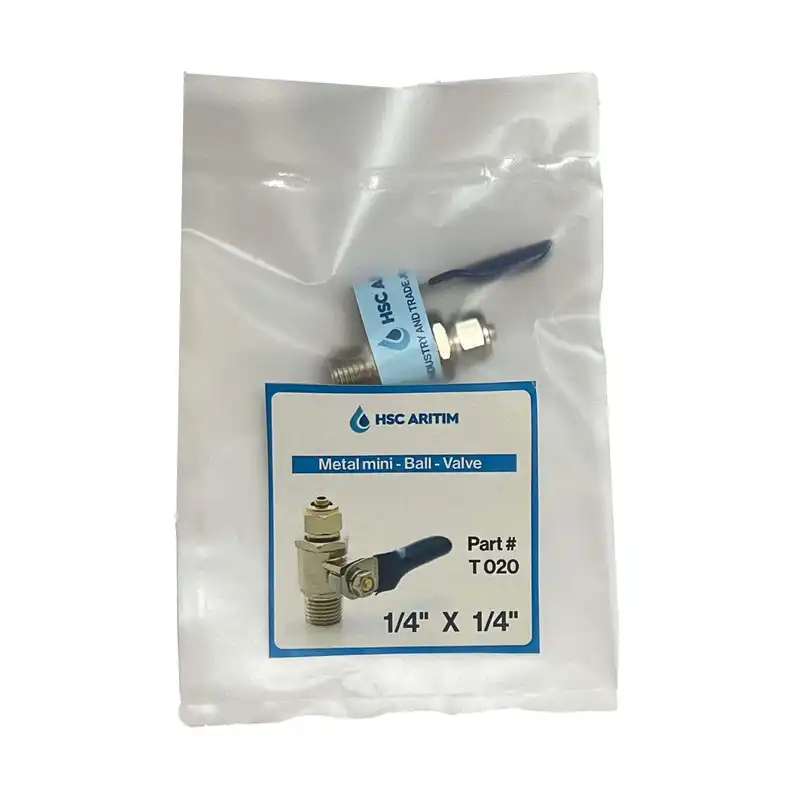 شیر فلکه دستگاه تصفیه آب اچ اس سی اریتیم مدل 1/4 به 1/4