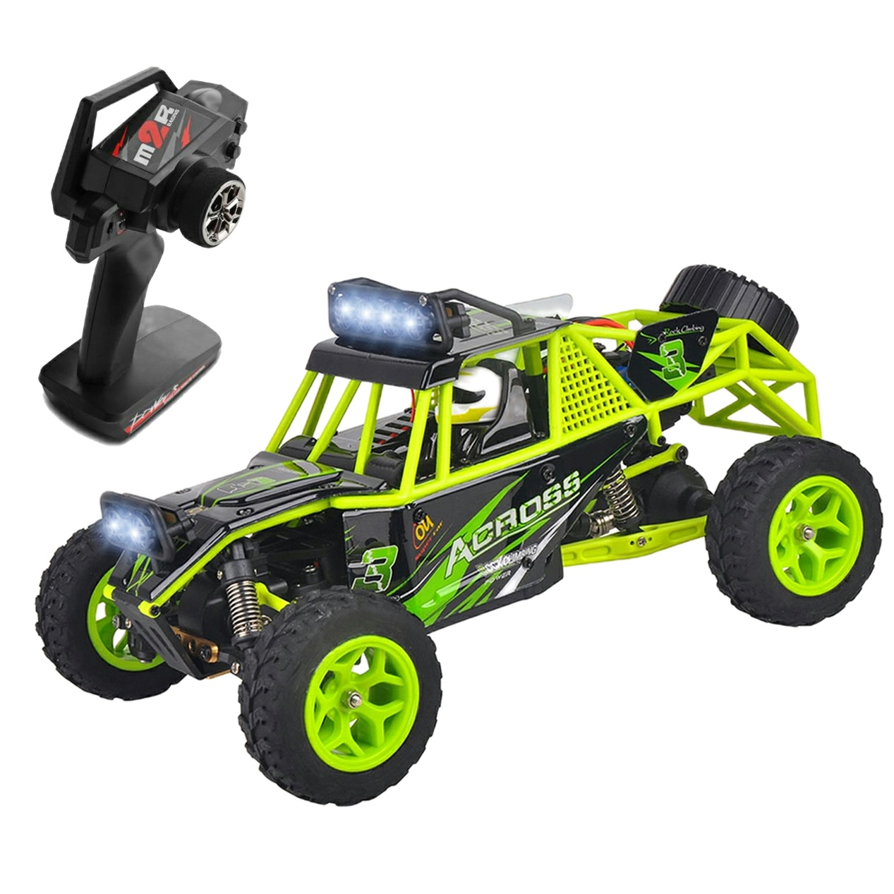 ماشین بازی کنترلی دبلیو ال تویز مدل Crawler King کد 18428