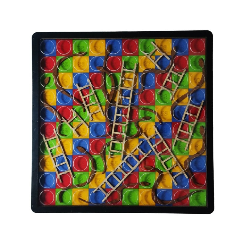 بازی فکری منچ و مارپله مدل ۰۰۲