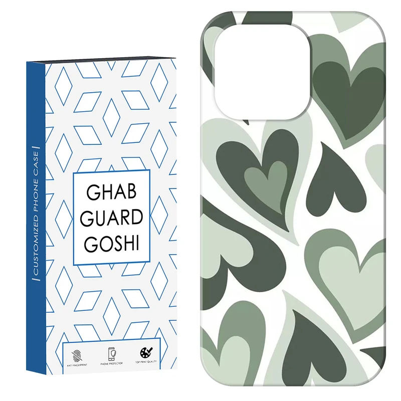 کاور قاب گارد گوشی طرح قلب کد Dimo-495 مناسب برای گوشی موبایل اپل IPHONE 15 PRO MAX   