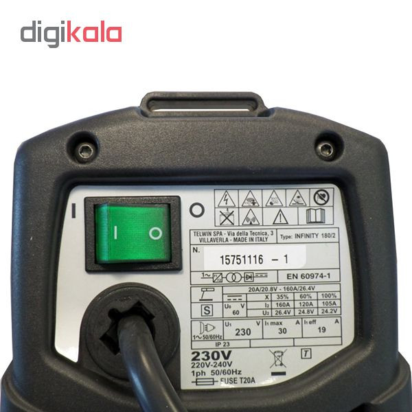 اینورتر جوشکاری 160 آمپر تلوین مدل infinity 180 اینورتر جوشکاری 160 آمپر تلوین مدل infinity 180