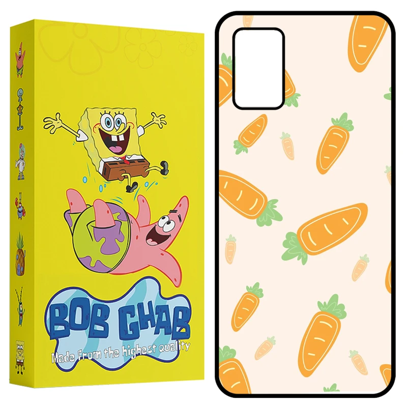 کاور باب قاب طرح هویج مدل BCPA03S مناسب برای گوشی موبایل سامسونگ Galaxy A02s / M02s / A03s / F02s 