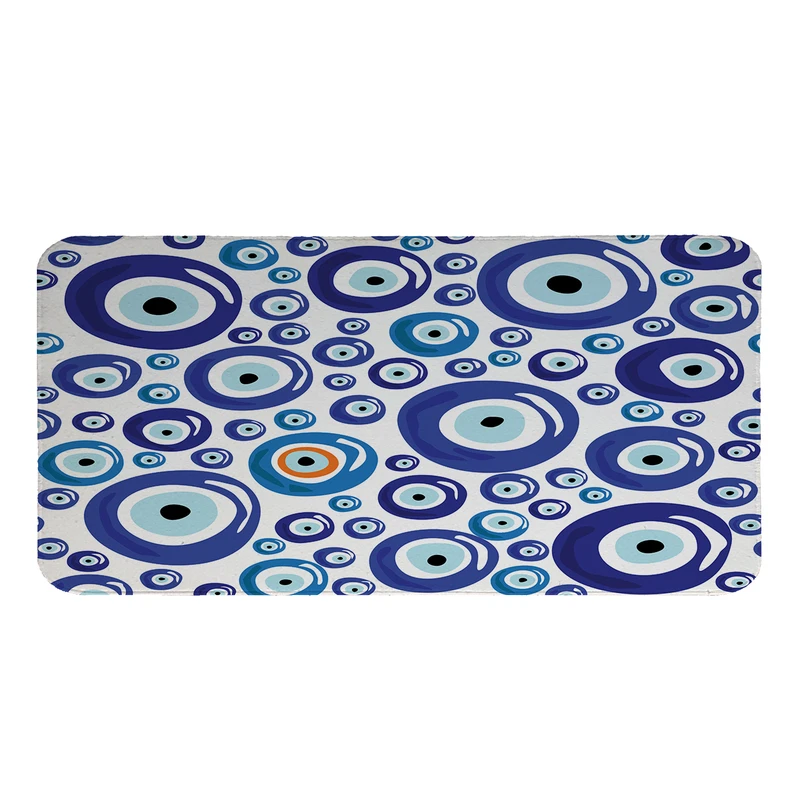 پادری طرح چشم زخم کد 9262 سایز 60 × 110 سانتی متر