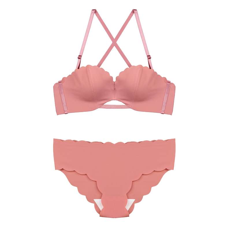 ست شورت و سوتین زنانه مدل صدف 2-420