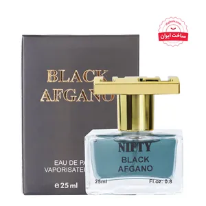 عطر جیبی مردانه نیفتی مدل بلک افغان حجم 25 میلی لیتر