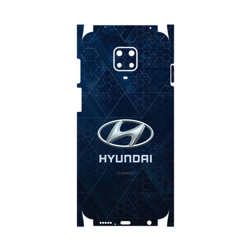 برچسب پوششی ماهوت مدل Hyundai-FullSkin مناسب برای گوشی موبایل شیائومی Redmi Note 9 Pro