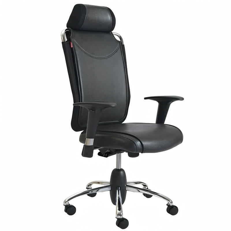 صندلی اداری مدل نیلفام OCT 812t چرم طبیعی