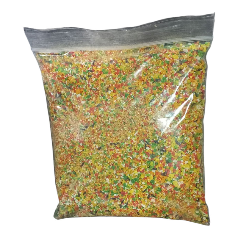 غذای نرم طوطی سانان مدل میوه ای وزن 250 گرم