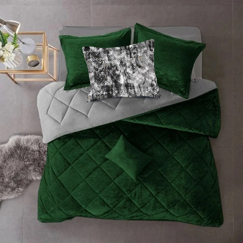 سرویس روتختی نوپه هوم مدل مخمل اکسترا کد M04 دو نفره 7 تکه