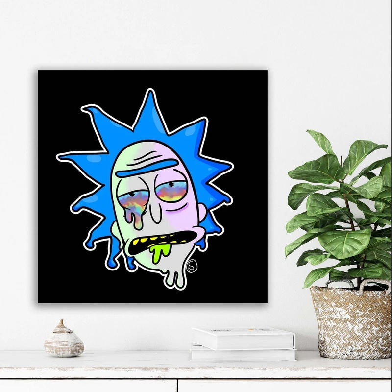 تابلو شاسی آتریسا مدل ریک اند مورتی Rick and Morty