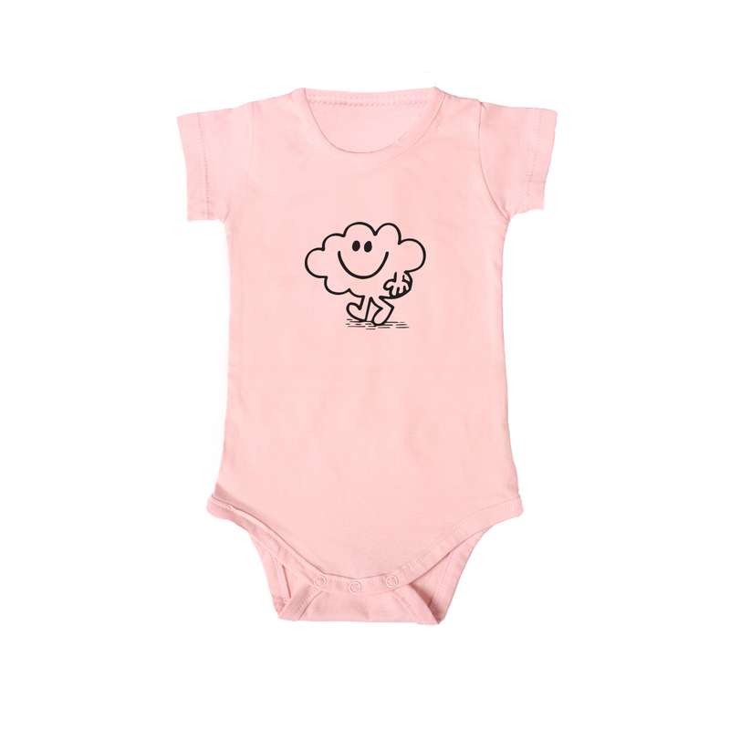 بادی آستین کوتاه نوزادی مدل ابر کد abr-p-1